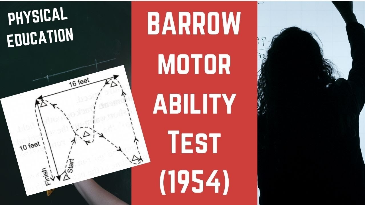|| BARROW MOTOR ABILITY TEST || TEST AND MEASUREMENT IN SPORTS ||