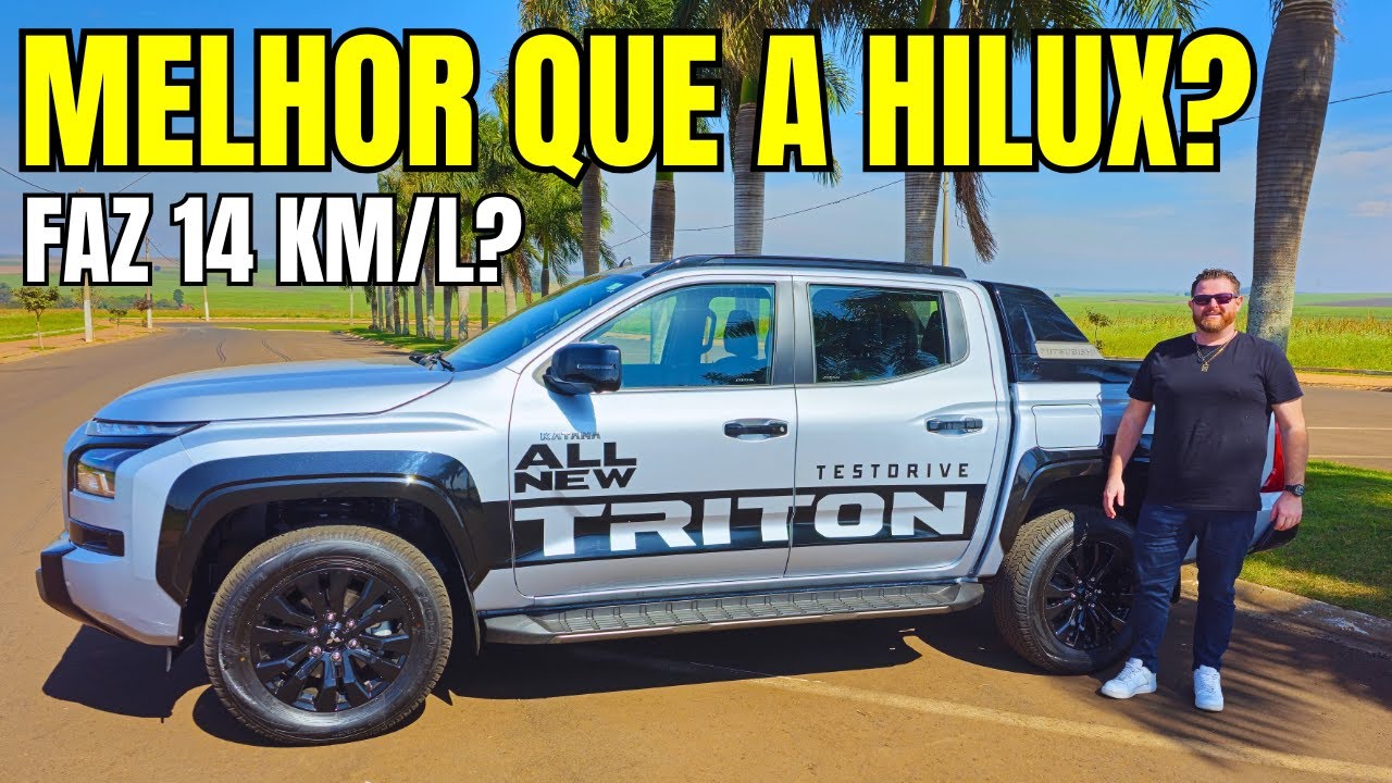 Nova Triton Katana 2026 faz 14km/L e suspensão impressiona! Testei na terra e me surpreendi