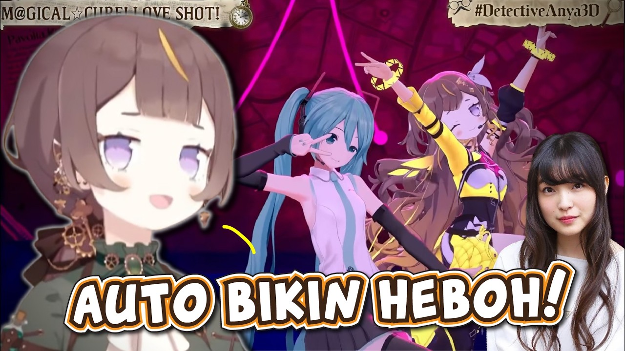 Siapa Sangka Anya Ngundang Hatsune Miku dan VA Populer Ke 3D Birthday-nya. WILD!