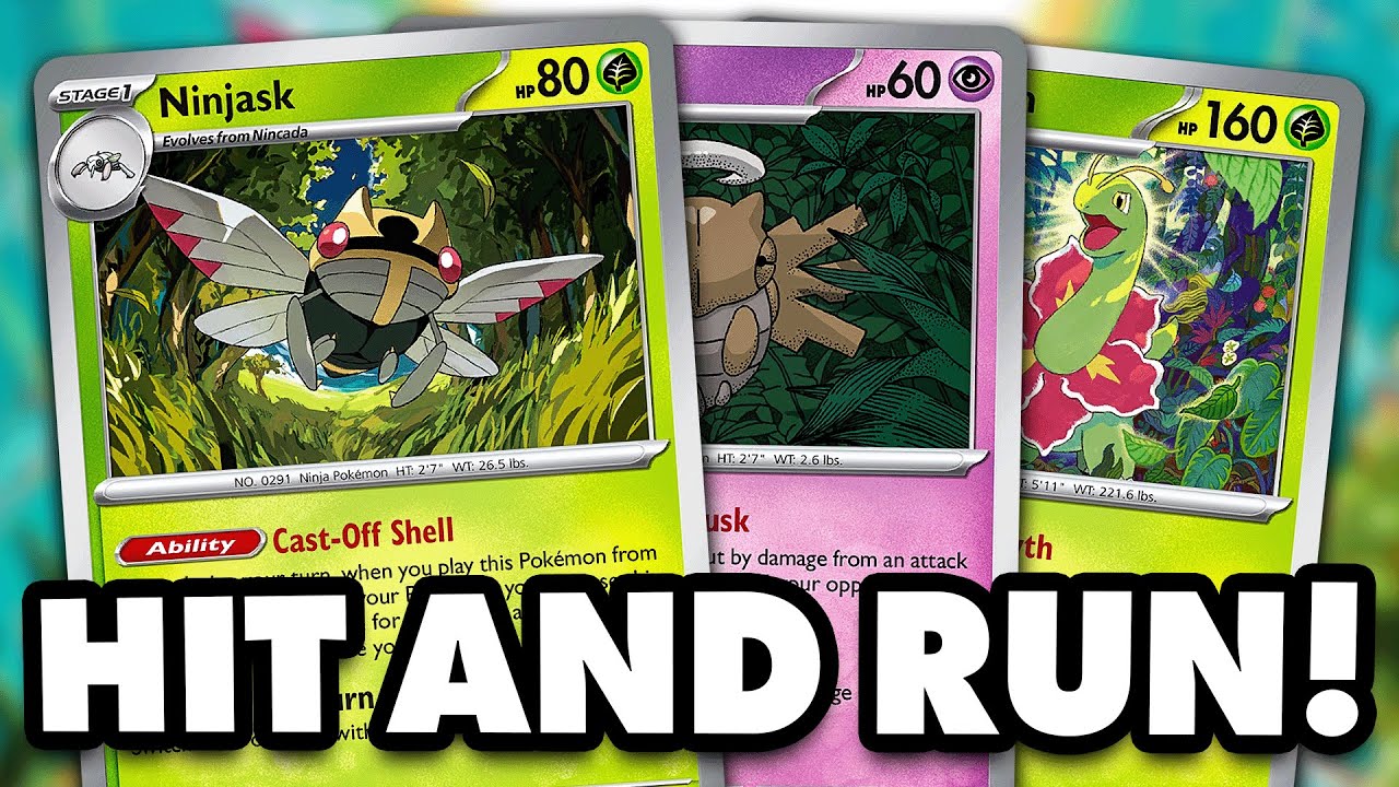 Ninjask Shedinja Is a Hilarious Hit and Run Deck!