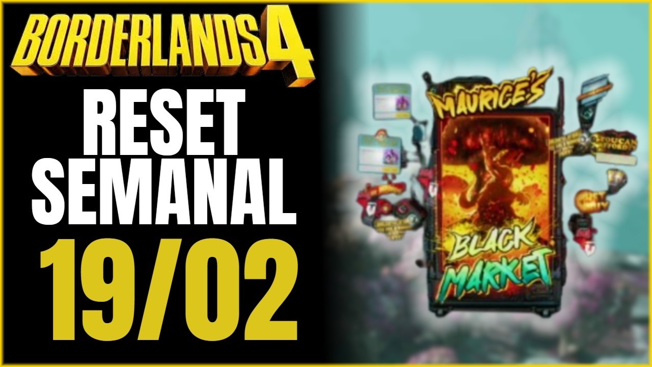 Reset Semanal no Borderlands 4 | Semana do dia 19 - 26