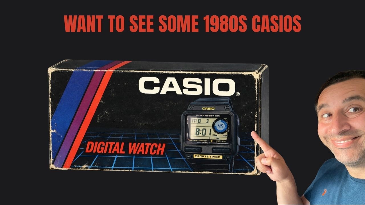 Спокойный воскресный вечер, за игрой в часы Casio 1980-х годов.