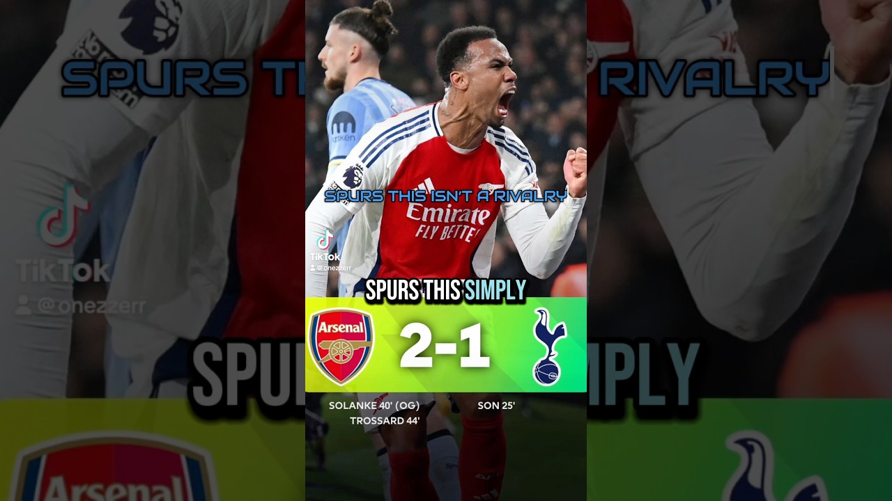 Arsenal win the North London Derby|#arsenal #tottenham #lewisskelly #onezzeerr