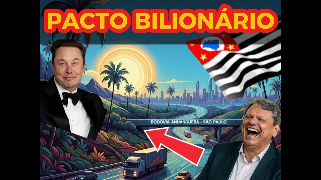 O PACTO BILIONÁRIO! A JOGADA SECRETA de R$1 BILHÃO que asfalta o futuro de SP à noite!