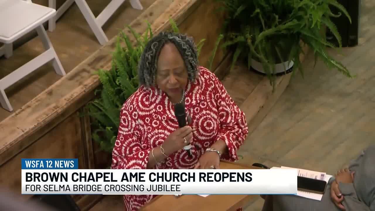 Brown Chapel AME Church reopens for Bridge Crossing Jubilee