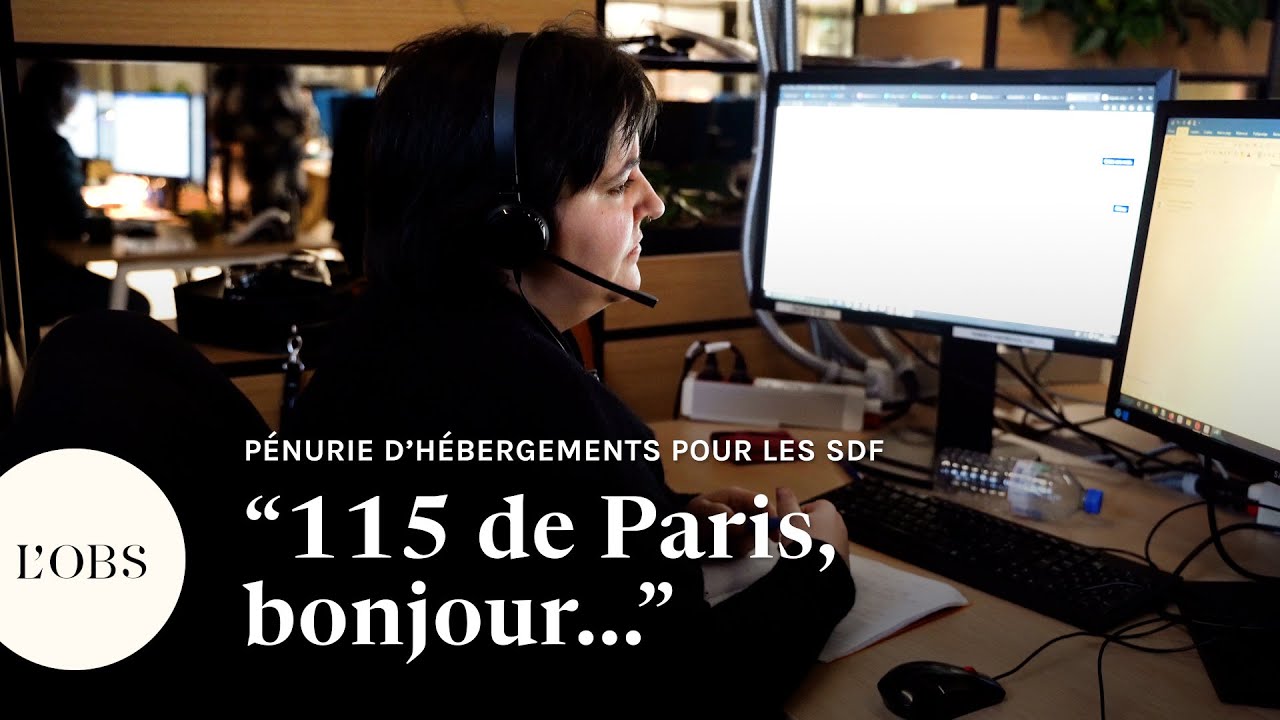 Mal-logement : une soirée avec l’équipe du 115, la ligne saturée du Samu Social