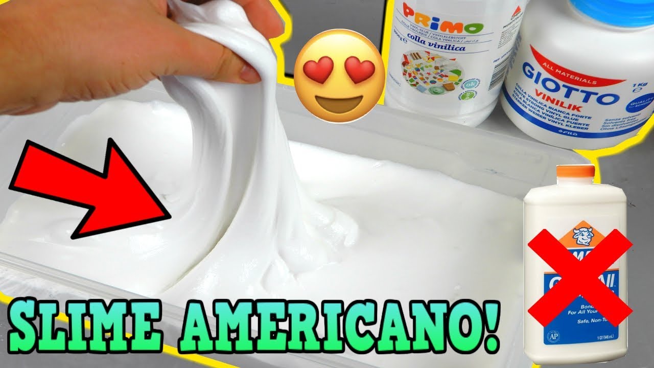 SLIME PERFETTO AMERICANO FATTO CON COLLA GIOTTO?! (SLIME THICK E GLOSSY) Iolanda Sweets