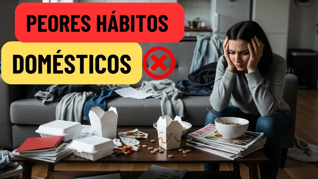 ❌ Los 10 peores errores que dejan tu casa siempre desordenada