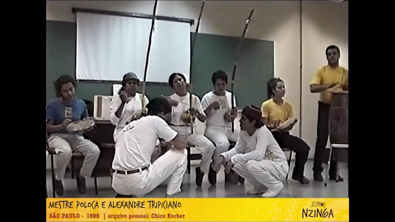 Mestre Poloca (Nzinga) e Alexandre Tripiciano (Nzinga)