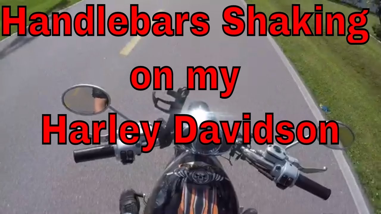 HANDLEBARS SHAKING ON MY HARLEY DAVIDSON Vrod, Fatboy.  So I Tightened up the neck bearings.