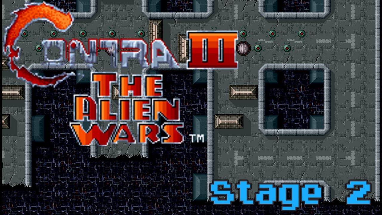 Contra III: The Alien Wars - Stage 2 (Tearing up the Turnpike)