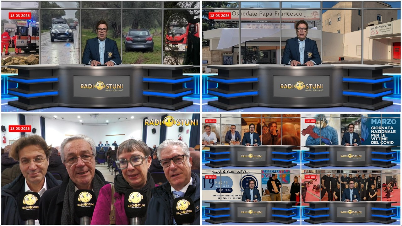 Radiostuni News del 18/03/2026