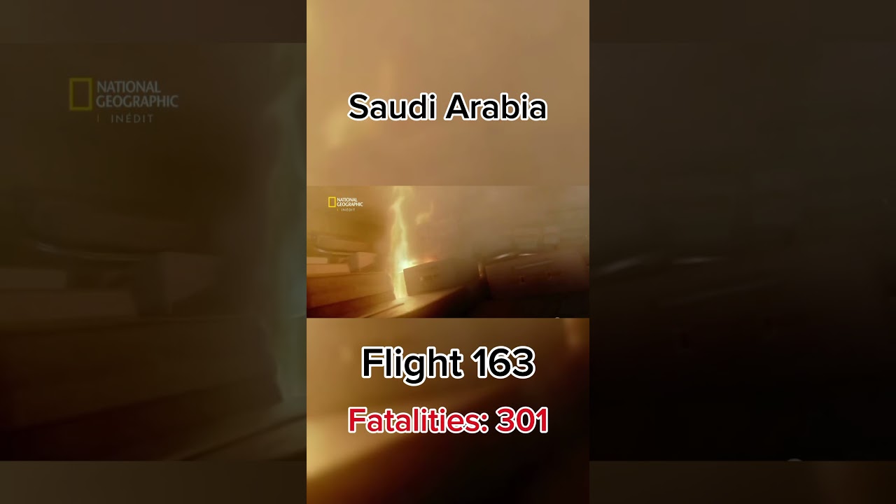 The deadliest crash of each country Part 7 Saudia Flight 163 #aviation #planes #crash