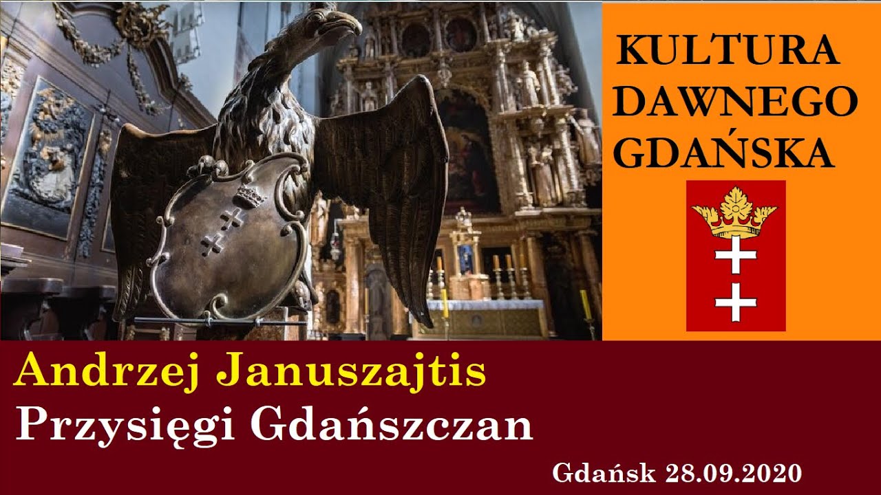 Przysięgi Gdańszczan. Andrzej Januszajtis | 2020.09.28 (Gdańsk, Dom Uphagena)