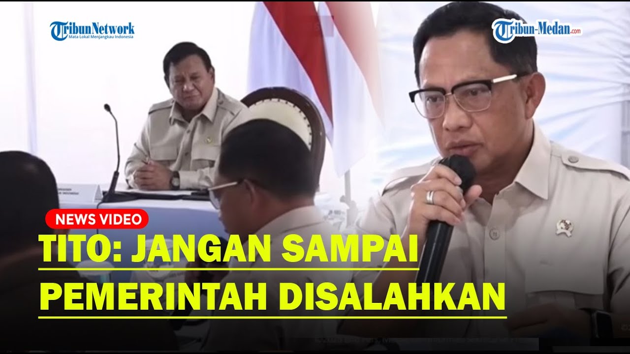 MENDAGRI TITO Peringati Data Rumah Rusak Aceh, Gerah Disalahkan: Jangan Sampai Pemerintah...