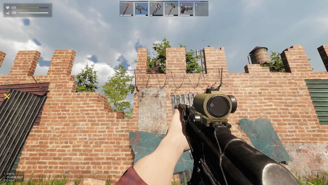 Z17 - Zompiercer - Castle Area - Hospital and Living Humans! July 8, 2025 #zompiercer