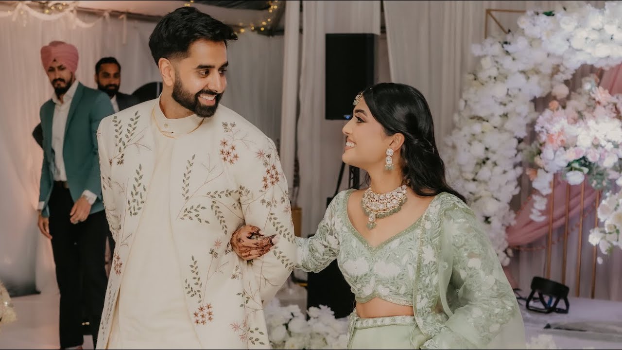 Our Engagement Dance! (Punjabi + Bollywood)