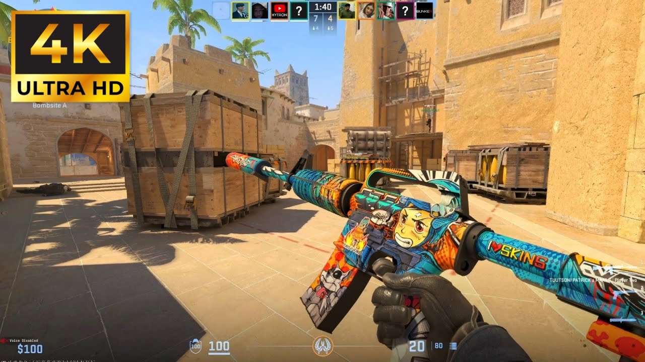 Counter Strike 2 Best Gameplay 4K (No Commentary)