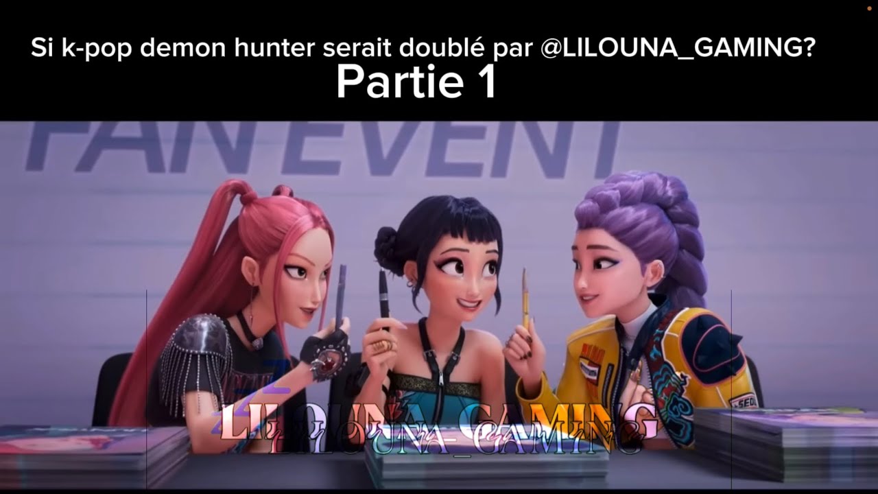 Si k-pop demon hunter serait doublé par @Darlyy_officiel ? Ib: @SkyMixPOP @HappyCECoversEtFun #humour