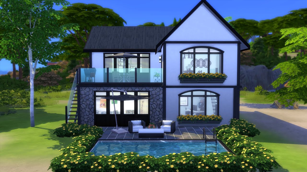 THE SIMS 4: HOUSE BY THE WATER // NO CC