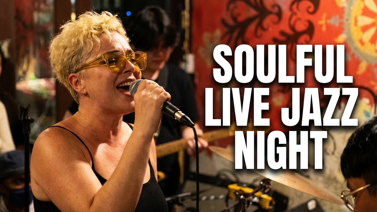 A soulful night in Chiang Mai: Jess performs a personal favorite live at North Gate! 🎤🎷