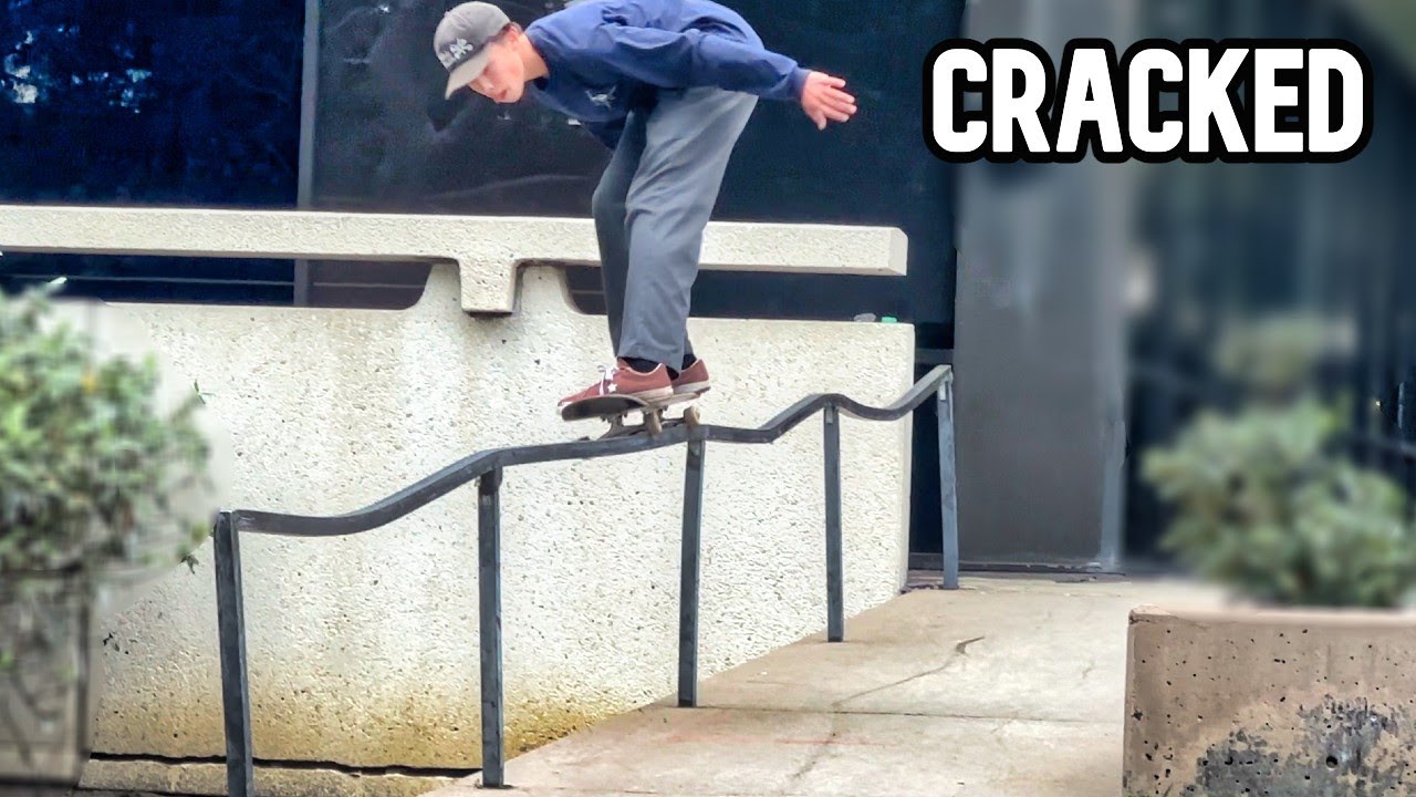 Rollercoaster Handrail With The Skate Team