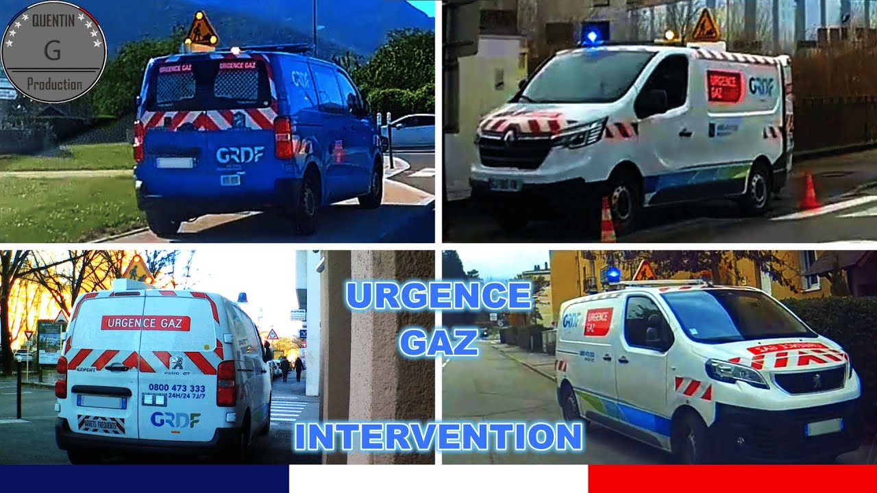Urgence Gaz en Intervention X4