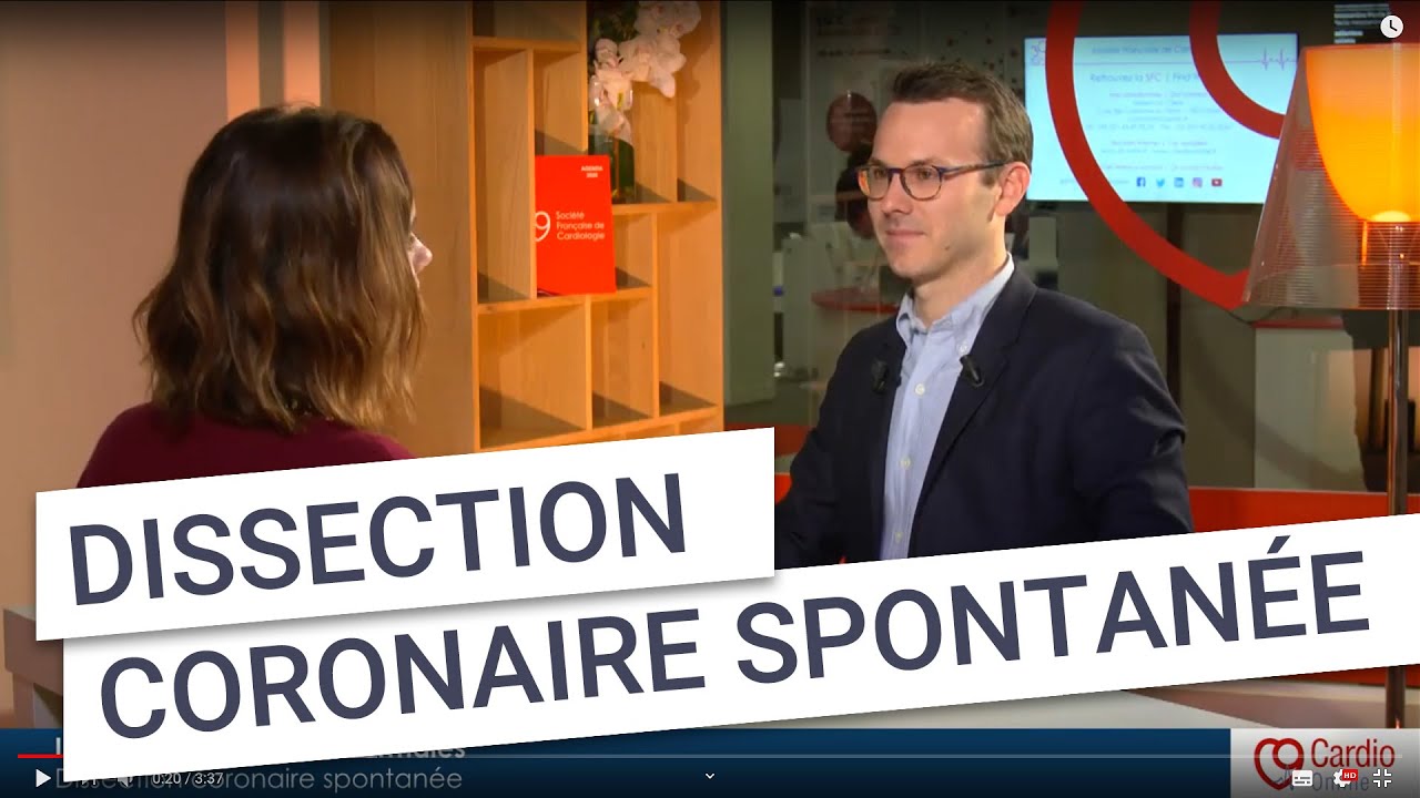 Infarctus à coronaires normales : dissection coronaire spontanée
