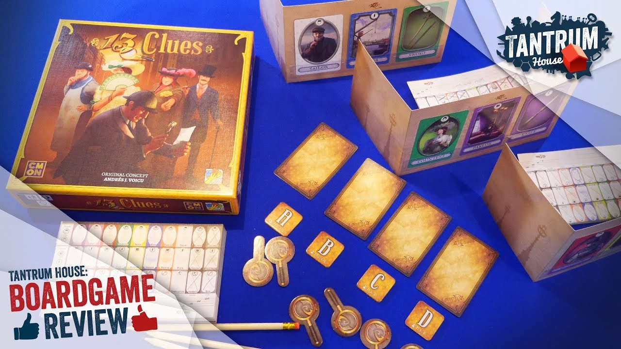 13 Clues Board Game Review