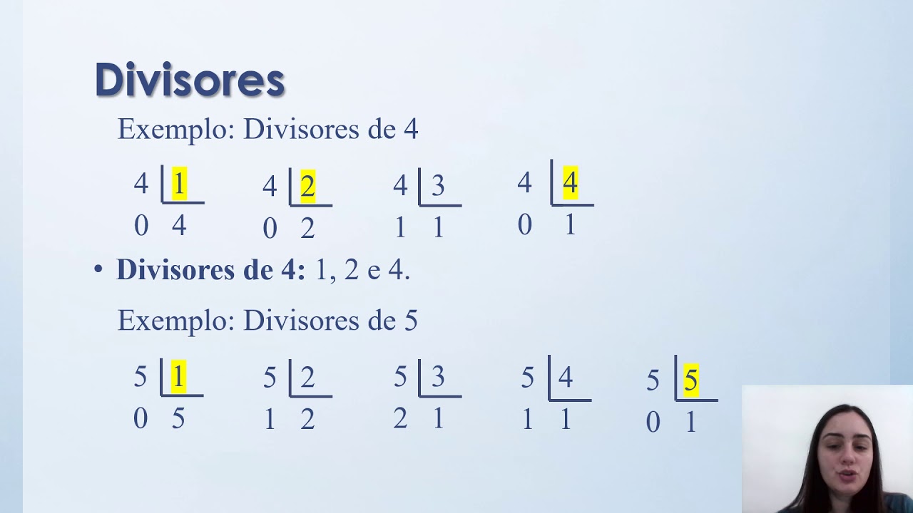 Aula – 6º ano – Múltiplos, Divisores e Números Primos