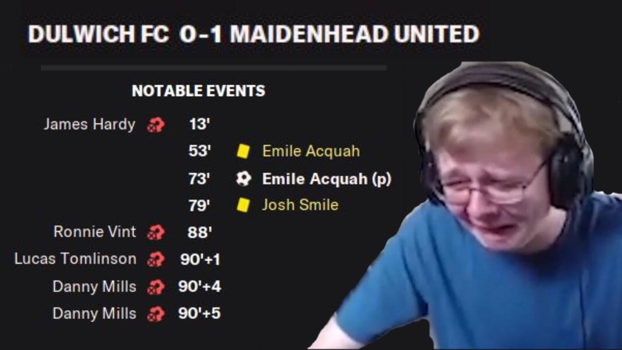 A Typical Football Manager Match?