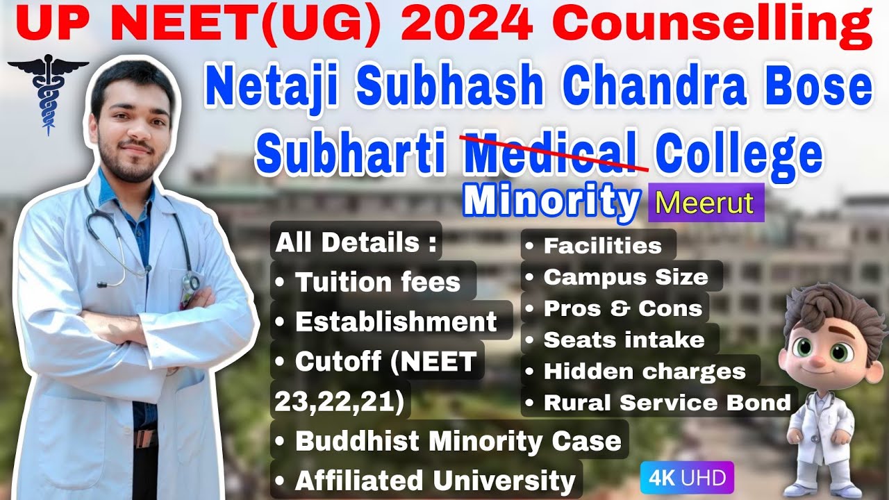 ⚕️Subharti Medical College,Meerut |Buddh Minority Case|Cutoff,Tuition fee,Hidden charges|#neet #mbbs