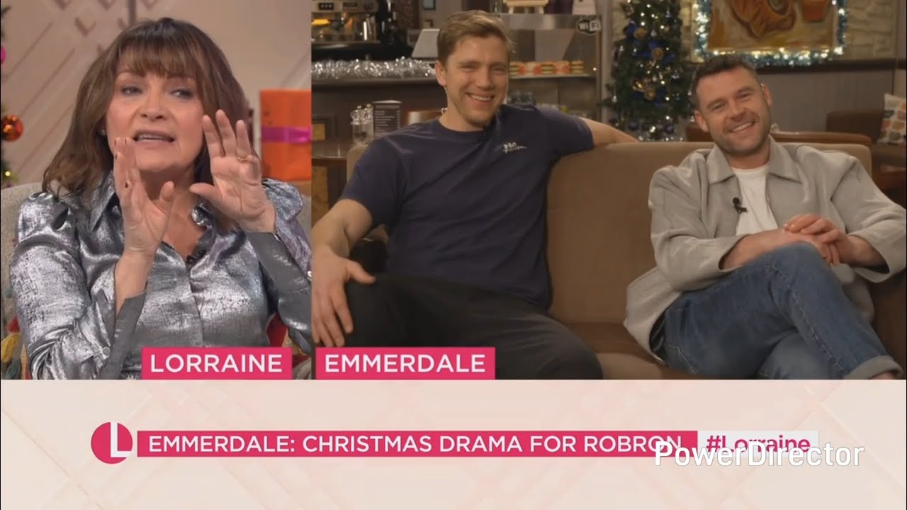 Danny Miller and Ryan Hawley's Interview On Lorraine (24/12/25)