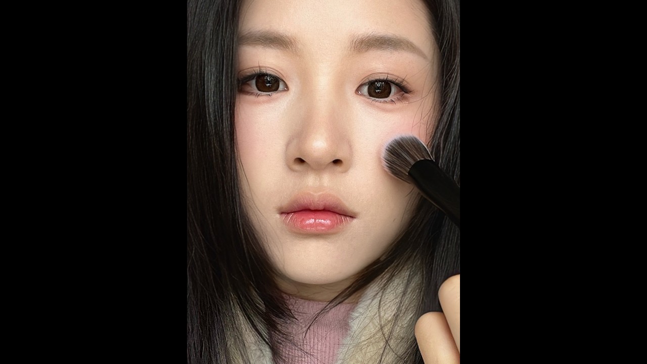 韩系易碎感｜淡颜女生本命妆容 -K-beauty makeup
