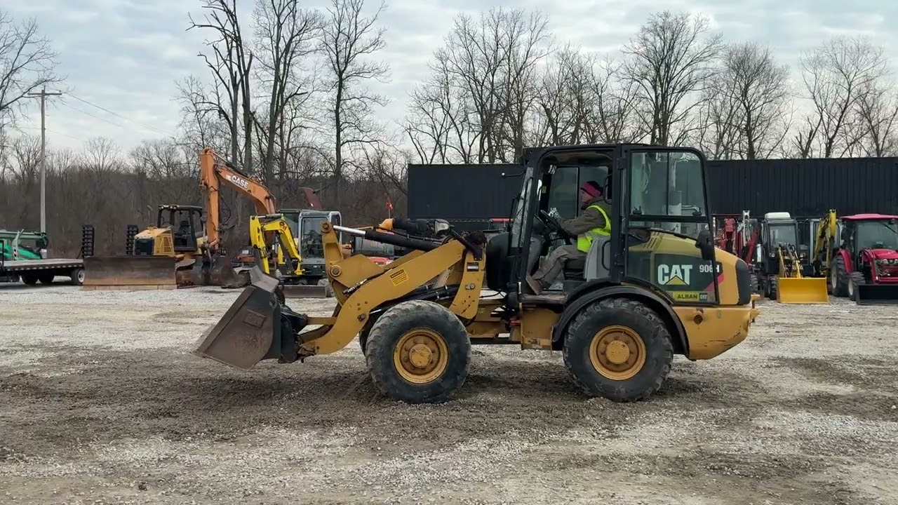 709886 Caterpillar 906H Wheel Loader MCGREW AUCTION