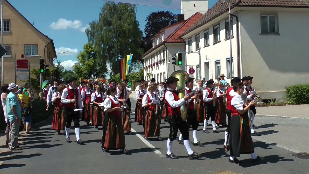Kreismusikfest 2015 in Bergatreute / Festumzug Gruppe 25-41