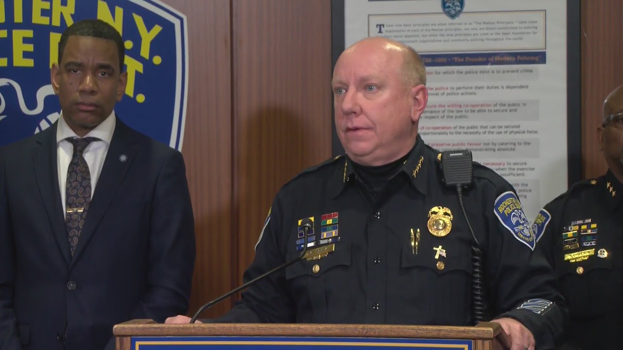 RPD Update on Officer shot on Lake Ave and Driving Park FULL news conference