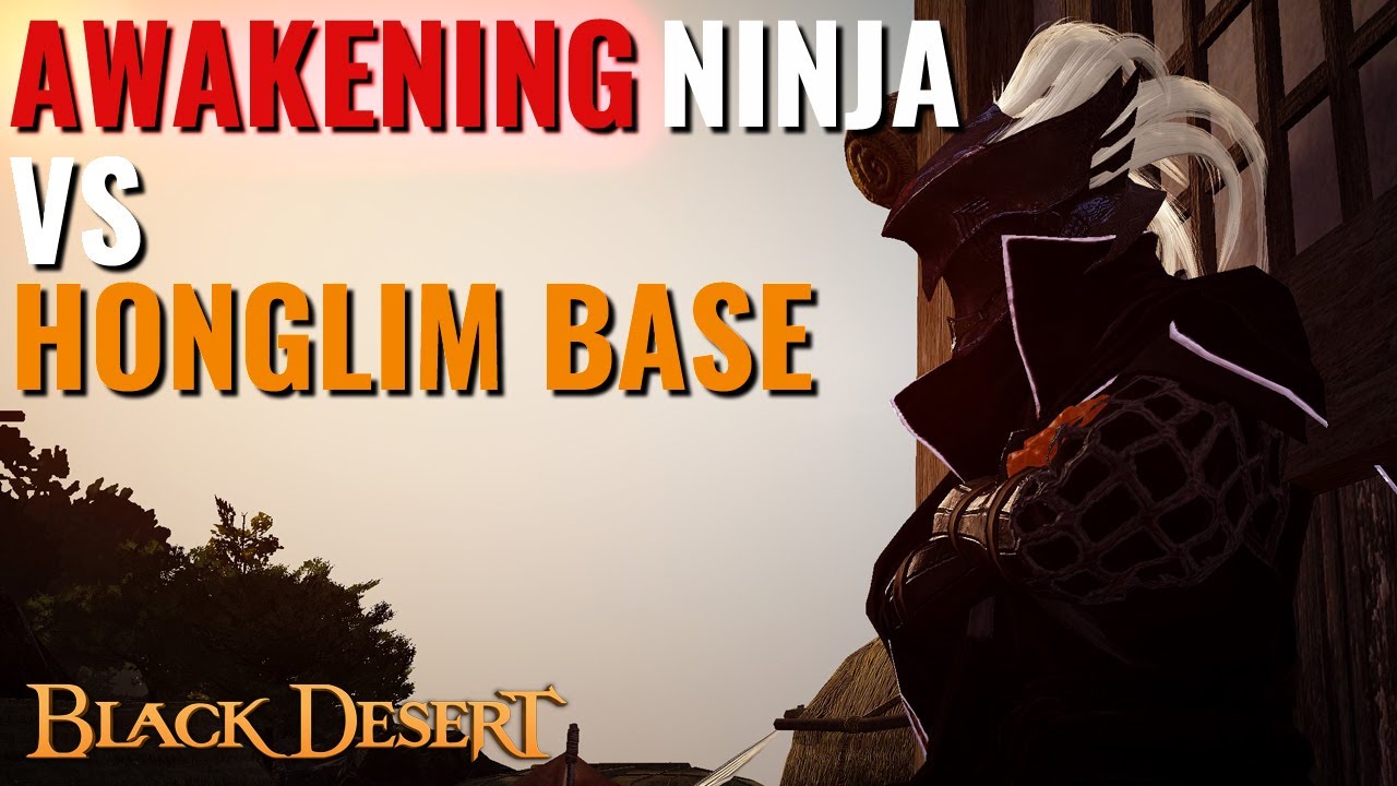 Awakening Ninja VS Honglim Base - Black Desert