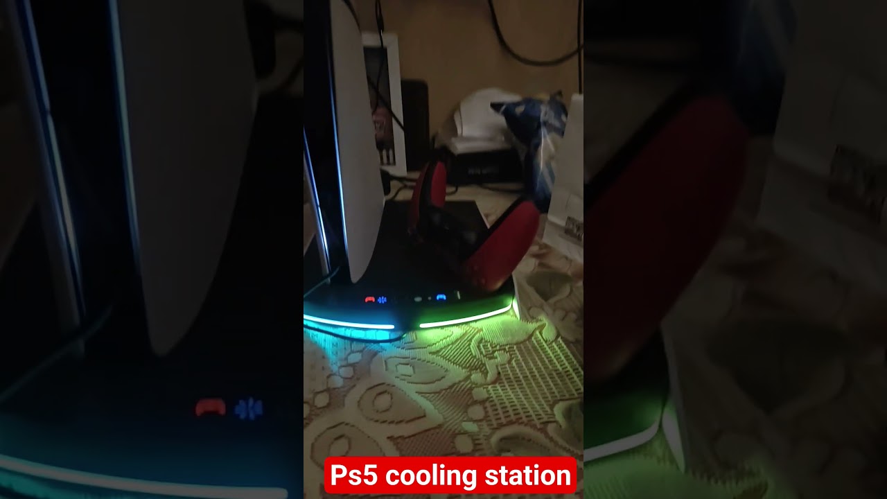 NiTHO PS5 Slim Cooling Station Stand PS5/Edge Controller Dual Charging Station. 