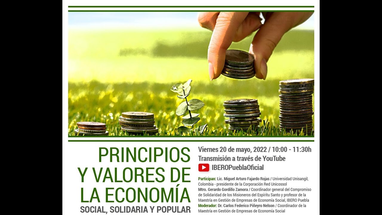 Principios y valores de la Economía Social, Solidaria y Popular.