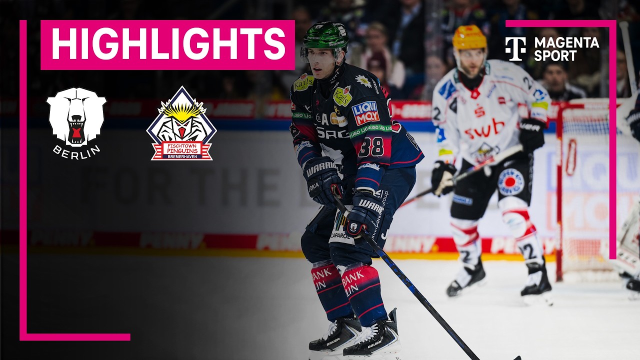 Eisbären Berlin - Pinguins Bremerhaven | PENNY DEL | MAGENTA SPORT