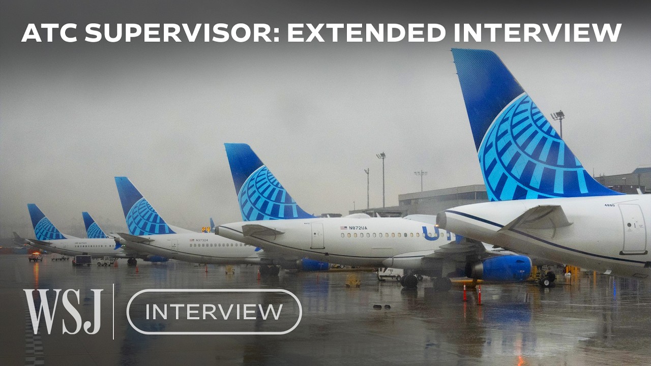 'The Complexity Is Insane': Air-Traffic Controller Breaks Down the Job | WSJ