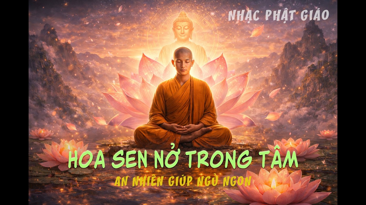 Hoa Sen Nở Trong Tâm | Nhạc Phật Giáo An Nhiên Giúp Ngủ Ngon, Tịnh Tâm, Xóa Mệt Mỏi