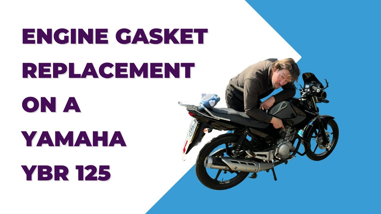 Engine Oil Leak on a Yamaha Motorbike