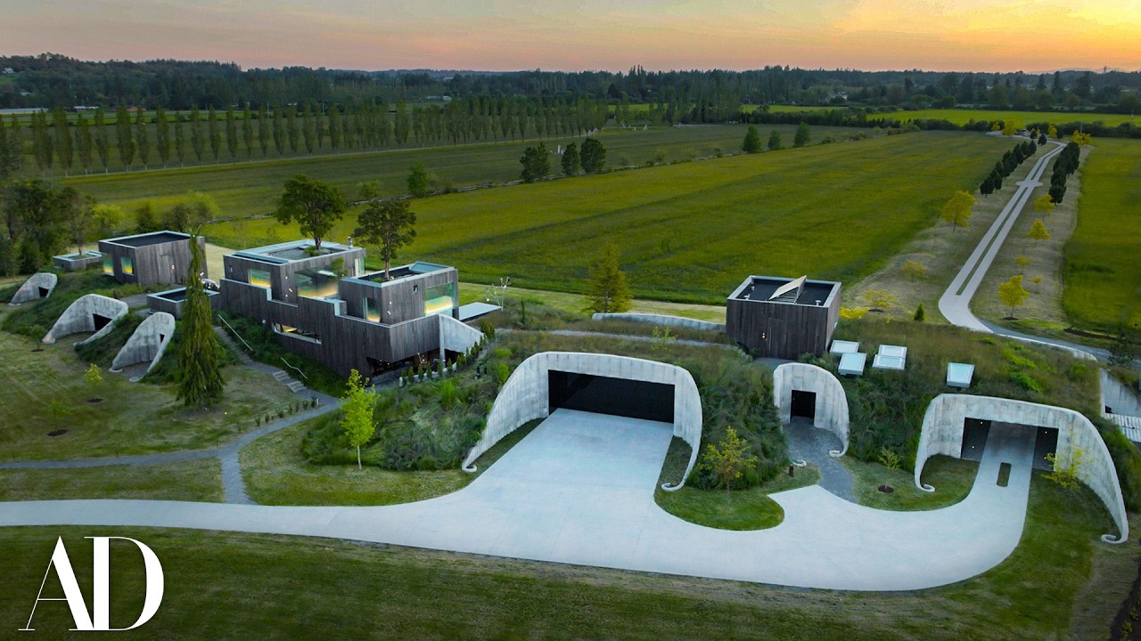 Внутри ультрасовременного дома, вдохновлённого древними руинами | Уникальные пространства | Archi...