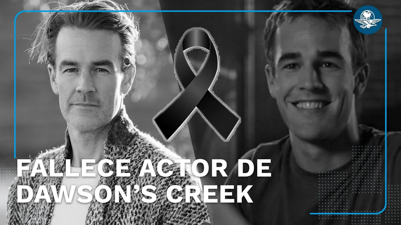 Muere James Van Der Beek, estrella de Dawson’s Creek