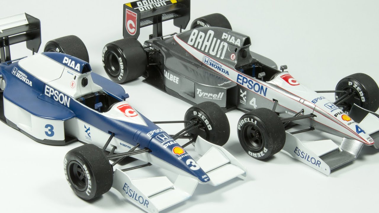 Tyrrell Honda 020 — Braun / предсезонная сборка (модель Tamiya в масштабе 1/20)