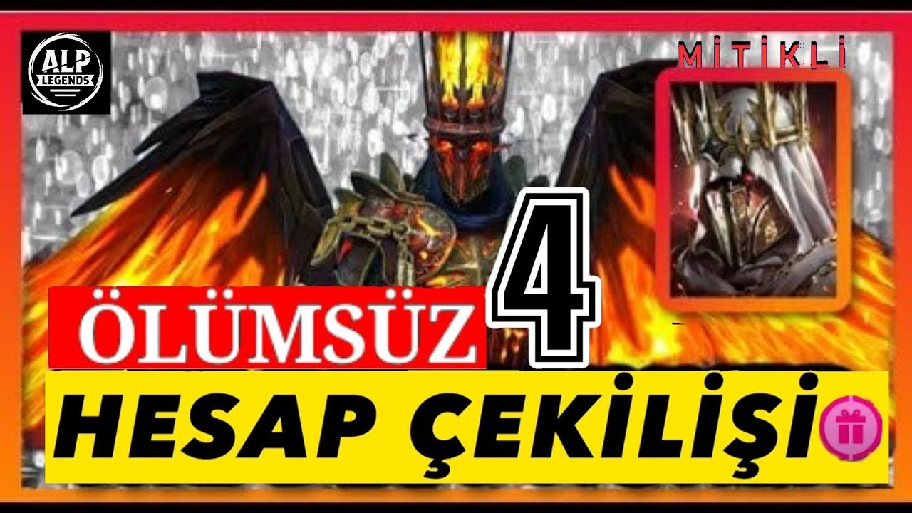 EFSANE &Ccedil;EKİLİŞ (&Ouml;L&Uuml;MS&Uuml;Z) | RAID: Shadow Legends T&uuml;rk&ccedil;e 
