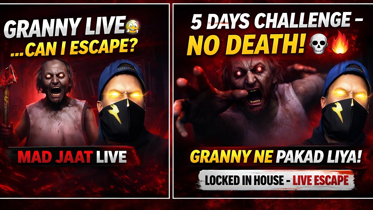 MAD JAAT LIVE is live“Agar awaaz ho gayi to Granny turant aa jayegi… sab log chup rehna 😱😨