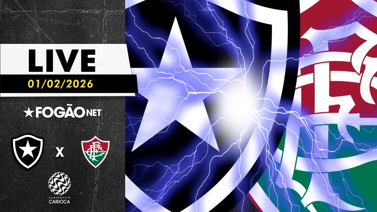 FOGÃONET LIVE: BOTAFOGO X FLUMINENSE (PRÉ-JOGO) | 5ª RODADA DO CAMPEONATO CARIOCA